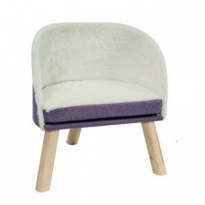 Lavish Classic Lounge Chair Purple